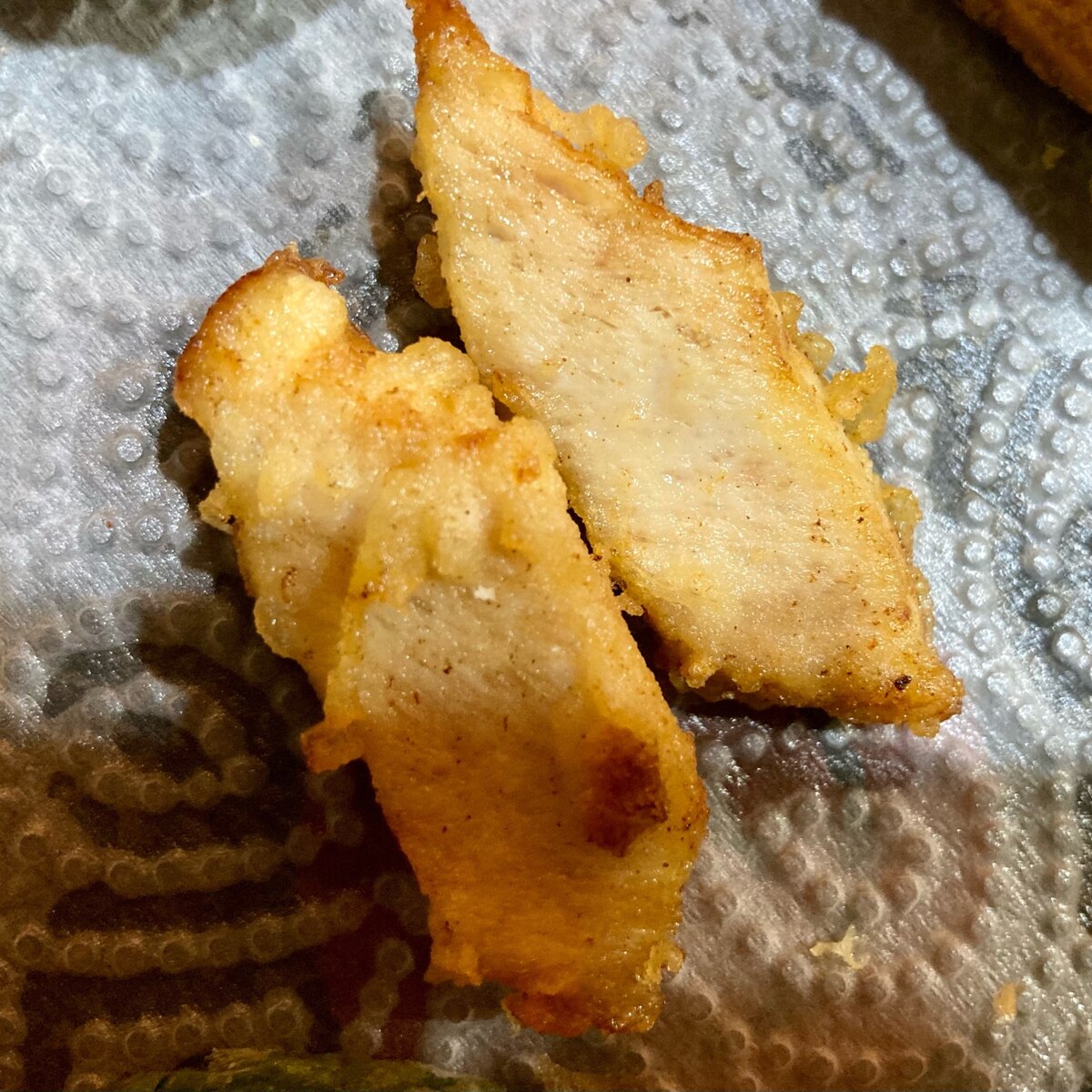 もうかさめのチーズ揚げ もうかさめのチーズ揚げ